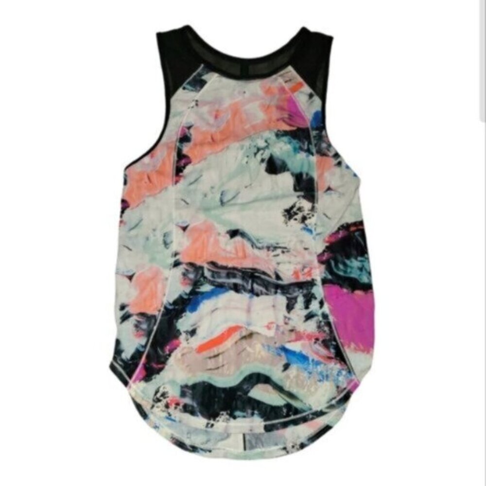 Lululemon Sculpt Tank Pigment Wave Multi Sz 4